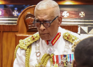 Fiji President Ratu Naiqama Lalabalavu