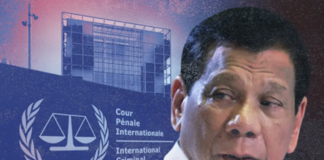 Former Filipino president Rodrigo Duterte