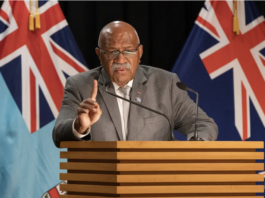 Fiji Prime Minister Sitiveni Rabuka