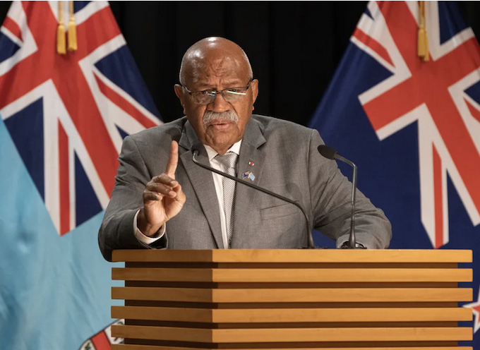 Sitiveni Rabuka RNZ 680wide Fiji Prime Minister Sitiveni Rabuka
