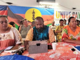 Preparations for the FLNKS "National Unity" list for the local elections due in New Caledonia