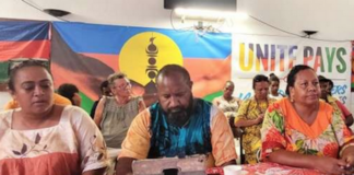 Preparations for the FLNKS "National Unity" list for the local elections due in New Caledonia