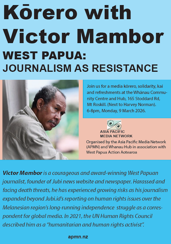 'Kōrero with Victor Mambor'