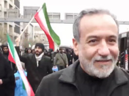 Iran's Foreign Minister Abbas Araghchi on the streets of Tehran