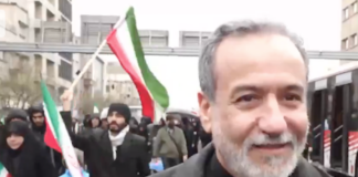 Iran's Foreign Minister Abbas Araghchi on the streets of Tehran