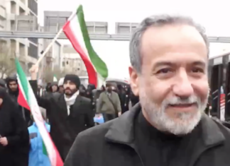 Iran's Foreign Minister Abbas Araghchi on the streets of Tehran