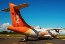 An ATR-72 aircraft from Air Calédonie