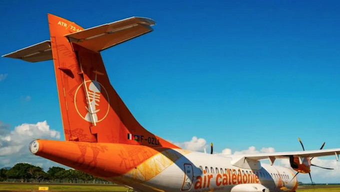New Caledonia’s domestic airline AirCal files for bankruptcy An ATR-72 aircraft from Air Calédonie