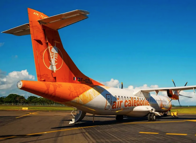 AirCal RNZ 680wide An ATR-72 aircraft from Air Calédonie