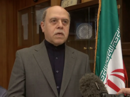 Iran's Ambassador Reza Nazar Ahari