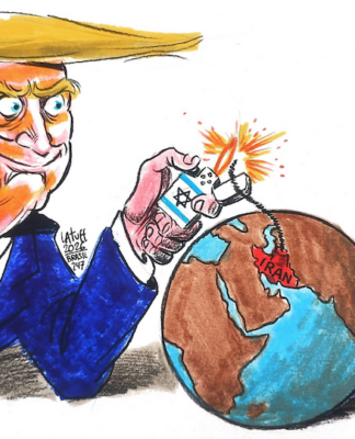 Carlos Latuff on the US-Israel dual attacks on Iran