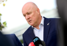 NZ Prime Minister Christopher Luxon