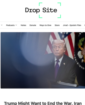 The mainstream media is doing what it always does in wartime: manufacturing consent, sanitizing atrocities and platforming war criminals