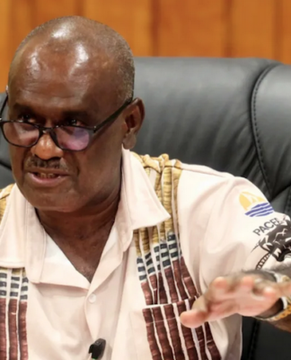 Solomon Islands Prime Minister Jeremiah Manele