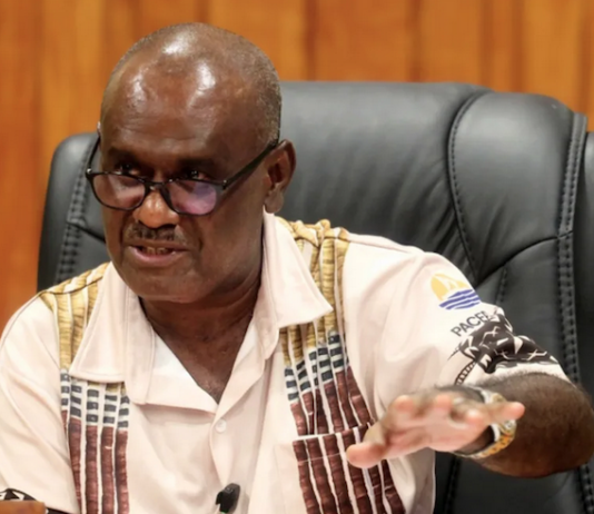Solomon Islands Prime Minister Jeremiah Manele