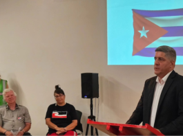 Cuban Ambassador Luis Morejón Rodríguez speaks about the US fuel blockade