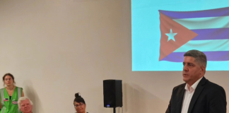 Cuban Ambassador Luis Morejón Rodríguez speaks about the US fuel blockade