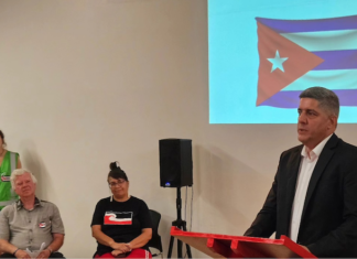 Cuban Ambassador Luis Morejón Rodríguez speaks about the US fuel blockade