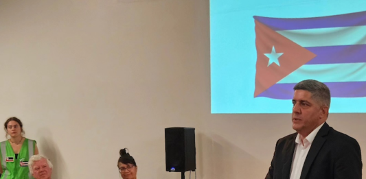 Cuban envoy makes strong plea for his country defying US blockade Cuban Ambassador Luis Morejón Rodríguez speaks about the US fuel blockade