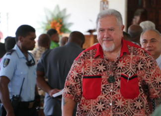 French Polynesia's President Moetai Brotherson