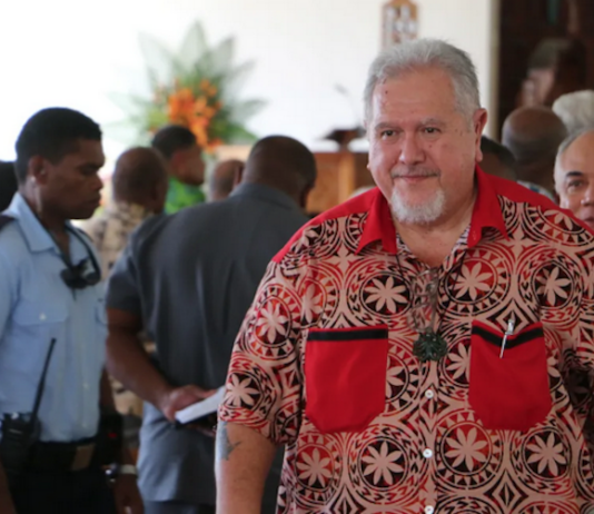 French Polynesia's President Moetai Brotherson