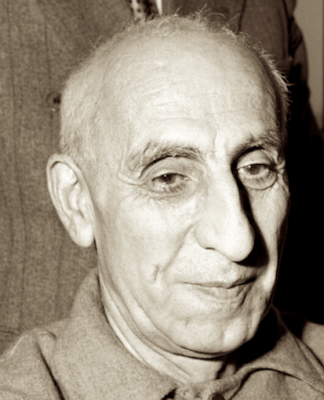 Iranian politician, author, and lawyer Mohammad Mossadegh