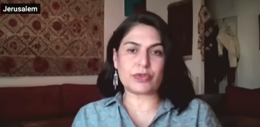 Iranian Israeli political activist and editor Orly Noy