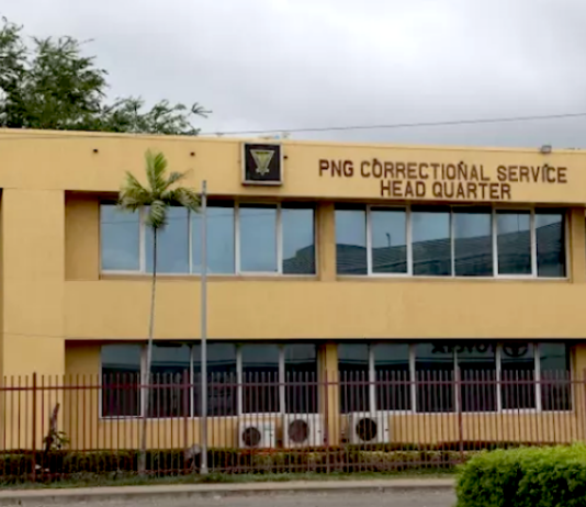 The PNG Correctional Service headquarters where the alleged assault took place