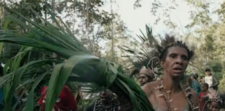 West Papuan doco Pig Feast exposes oligarchs, food security crisis and ecocide under noses of military Village resisters against the massive destruction of rainforest as portrayed in the new West Papuan documentary Pesta Babi - Pig Feast