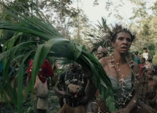 West Papuan doco Pig Feast exposes oligarchs, food security crisis and ecocide under noses of military Village resisters against the massive destruction of rainforest as portrayed in the new West Papuan documentary Pesta Babi - Pig Feast