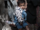 This 18-month-old child’s father, Osama Abu Nassar, was detained near the al-Maghazi refugee camp