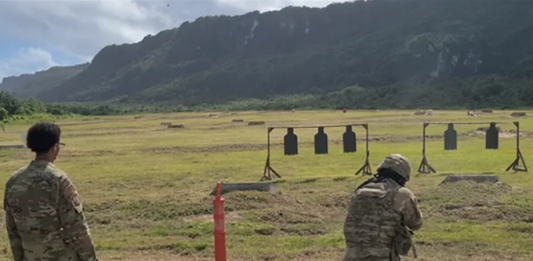 A draft US military training document for Guam and the Northern Mariana Islands provides for joint military training exercises