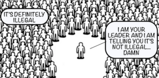 "Trouble is brewing in the West, as people realise just how controlled their rulers are."