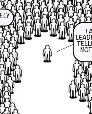 "Trouble is brewing in the West, as people realise just how controlled their rulers are."
