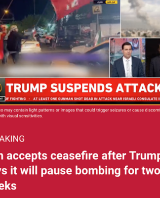 Iran says it has accepted a two-week ceasefire