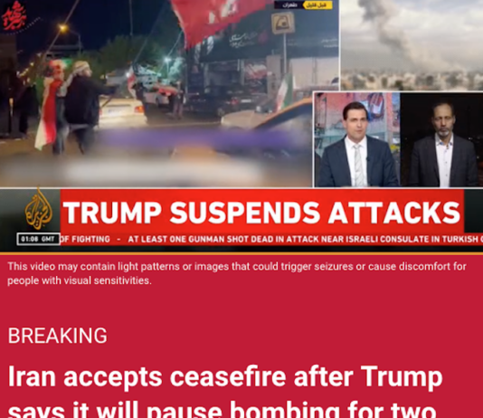 Iran says it has accepted a two-week ceasefire