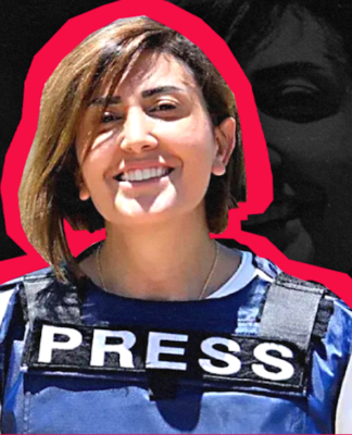 Southern Lebanon journalist Amal Khalil