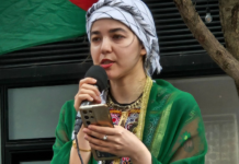 Protesters condemn Luxon govt for failing to condemn illegal war on Iran Bibi Amena