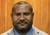 Stood down PNG Defence Minister Dr Billy Joseph