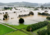 Flooding near Whitianga cuts off a state highway.