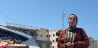 A young Gazan journalist describes her setting up for story telling about Al Shifa Hospital