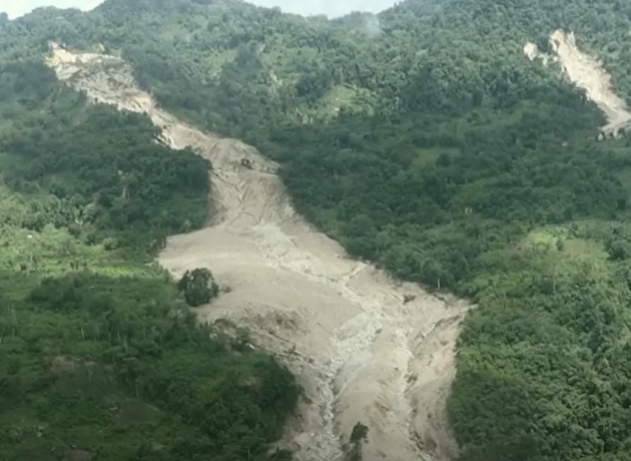 Gazelle mudslide RNZ 680wide The landslide occurred on Sunday in Gazelle district in Papua New Guinea's East New Britain province