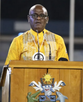 Solomon Islands Prime Minister Jeremiah Manele