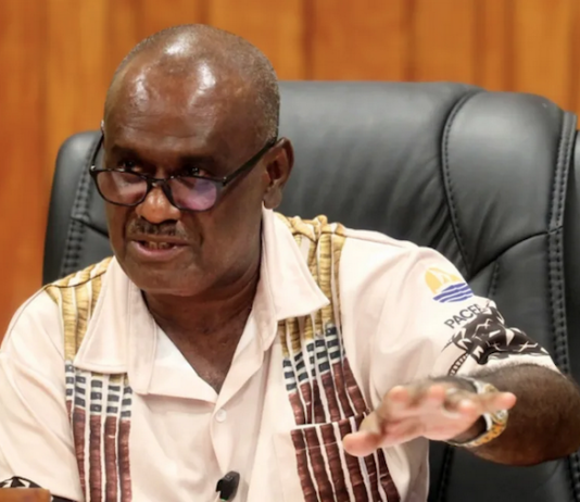 Prime Minister Jeremiah Manele