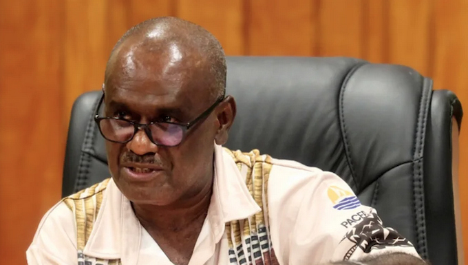 Prime Minister Jeremiah Manele