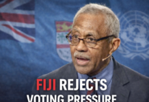 Fiji’s Ambassador to Israel, Jesoni Vitusagavulu