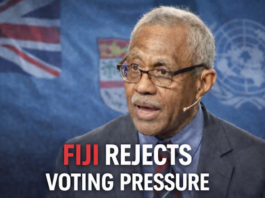 Fiji’s Ambassador to Israel, Jesoni Vitusagavulu