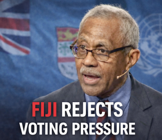 Fiji’s Ambassador to Israel, Jesoni Vitusagavulu