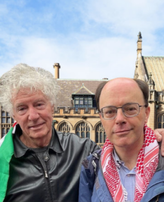 Antisemitism or anti-Zionism? Sydney Uni pressure to silence Israel, apartheid critics Pro-Palestnian Professor John Keane (left) and linguist and vice-president of the USyd National Tertiary Education Union, Dr Nick Rieme