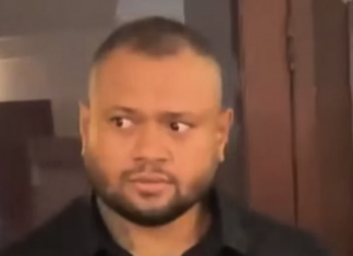 Fiji drug peddler Jone Vakarisi at a court appearance in March 2026